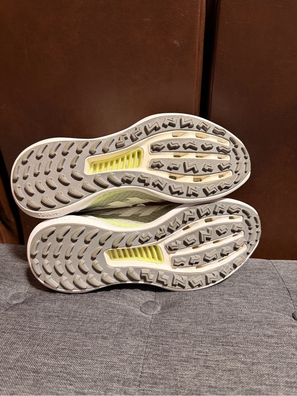 Adidas Summervent Spikeless Golf Shoes White Lime Womens Size 9.5 - Picture 7 of 7